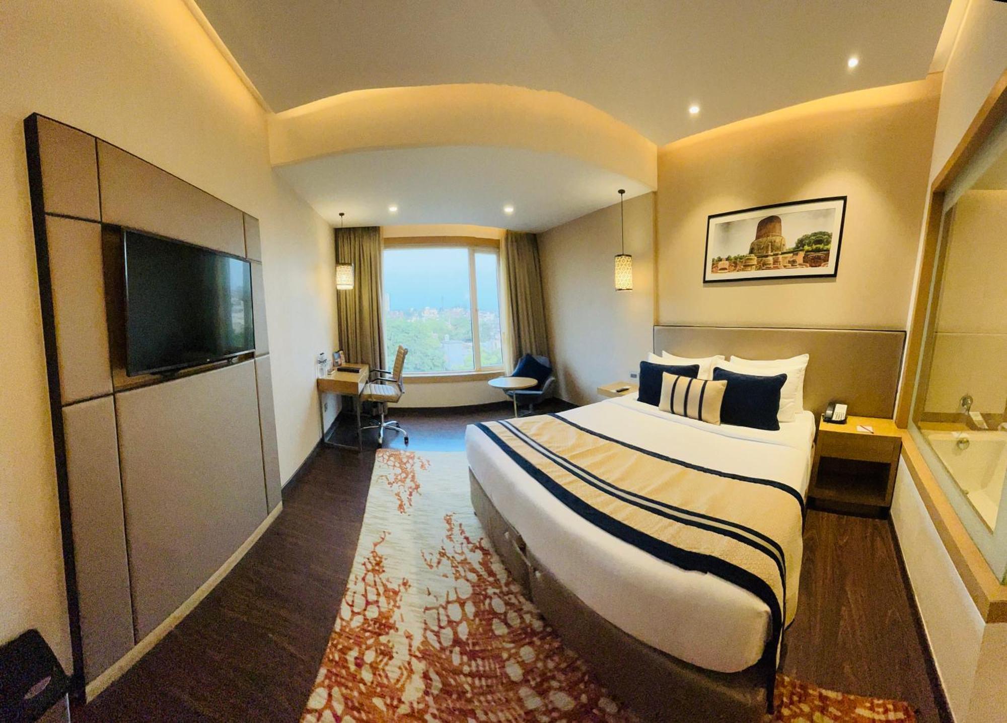 Hotel The Fern Residency Sarnath Varanasi Exterior foto